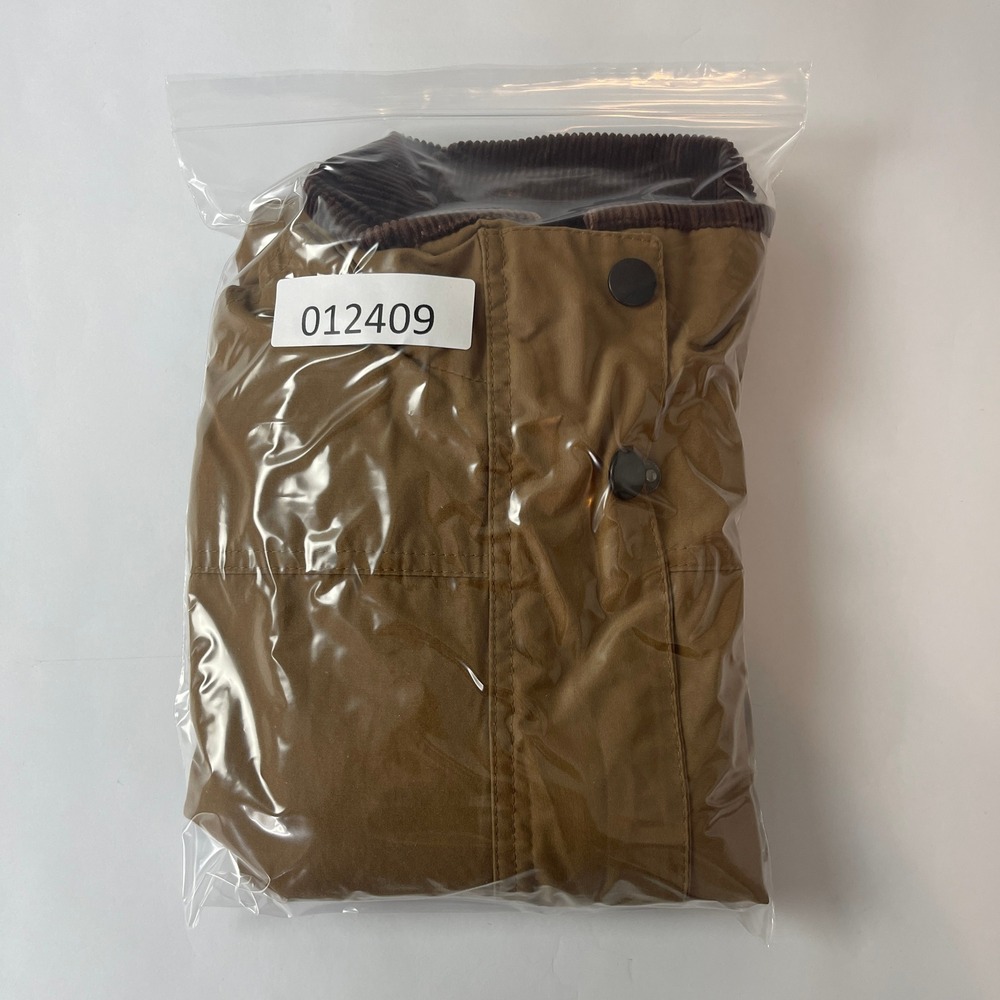 Peregrine Waxed Jacket Womens M Brown Tan British Country Clothing Riding Coat - Picture 11 of 11